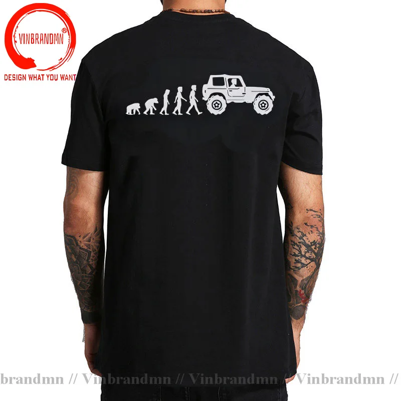 Off-road Vehicle Evolution T Shirt Men Evolution Of Offroad Vehicle T-Shirt Unisex Graphic Print Fashion Vintage Men's Clothing