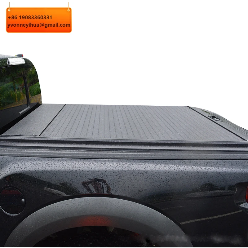 Direct Manufacturer Waterproof Aluminum Roll-Up Tonneau Cover For Pickup Truck Bed ForToyota Hilux Nissan Navara Ranger Dmax