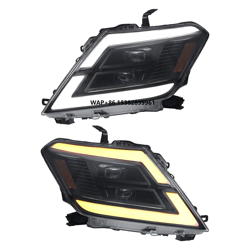

YU GUANG for Nissan Patrol Y62 Headlights 2012 2019 Car Accessories Front Head Lights Lamp Upgrade Plug and Play LED Headlamp