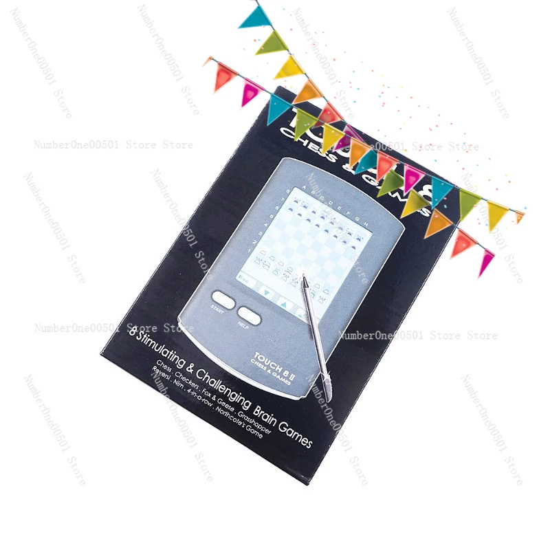 

Chess can be played against man and machine, intelligent chess, handheld electronic 8-in-1 chessboard