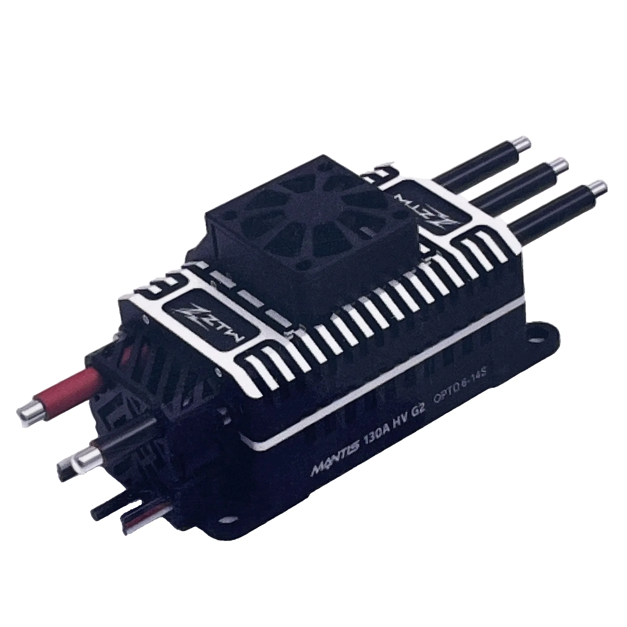 XAERO 160A High Voltage ESC, Waterproof Brushless Motor Speed Controller for RC Car Drone Boat, 6-12S LiPo with Cooling Fan