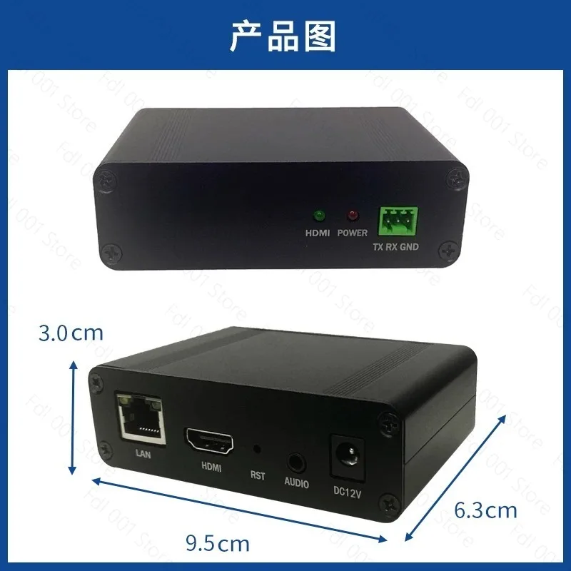 Mini HDMI Video Encoder H.265 HDMI to Network RTSP RTMP Live Streaming NVR Recording