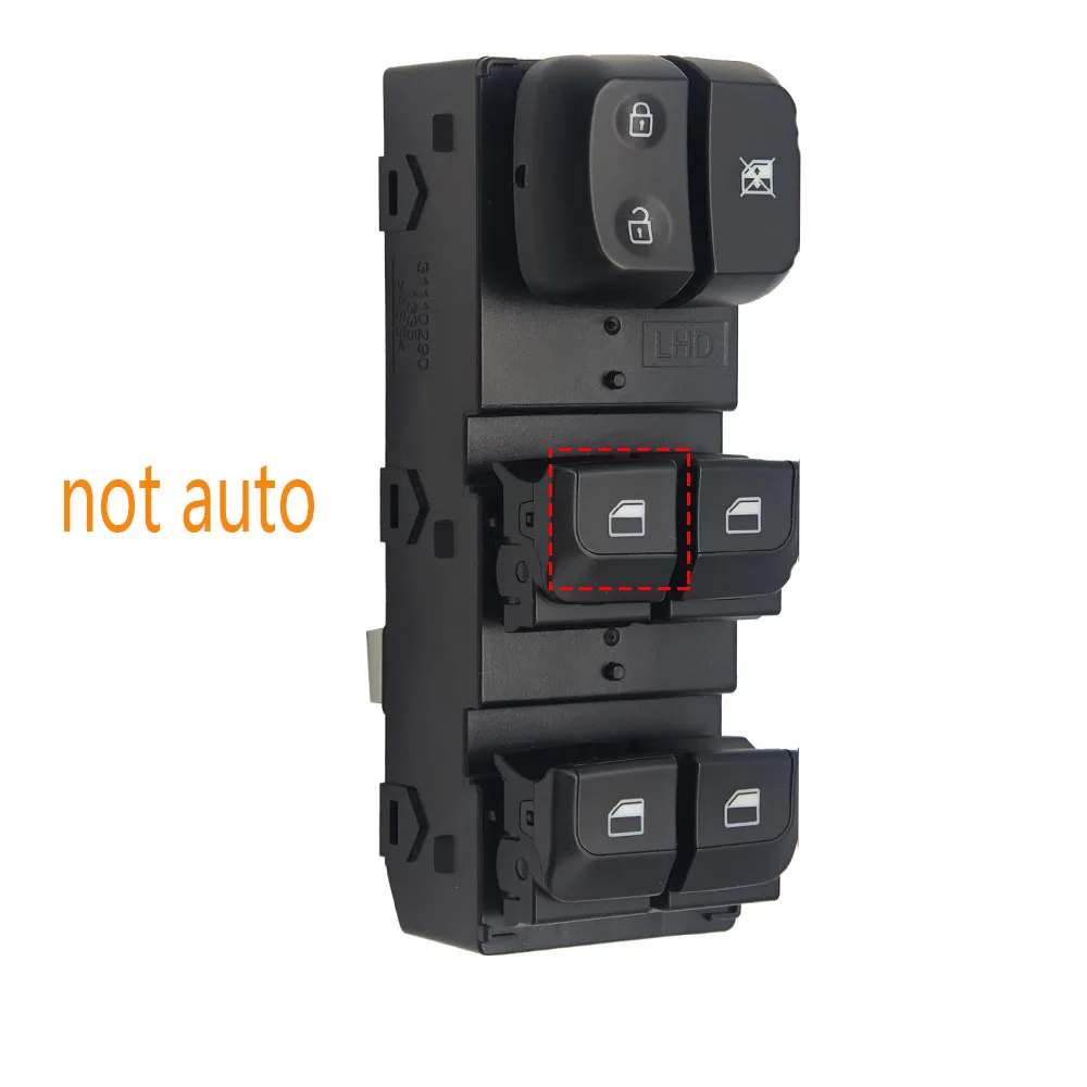 Front Left LHD Electric Master Window Switch Lifter Control Button for Kia Picanto 2018 2019 2020 2021 2022 2023 Car Accessories