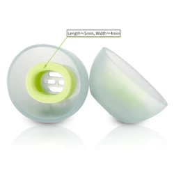 6Pcs Silicone Ear Tips for OnePlus Buds Pro 2R Buds 3 Earbuds Eartips for OPPO Enco X2 Free 2 TWS Tips headphones Earplugs