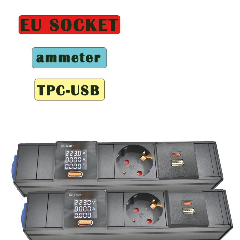 

Удлинитель PDU Стойка сетевого шкафа Авиационный вход/выход Розетка европейского стандарта с амперметром Порт Type-C Без удлинительного кабеля Без переключателя