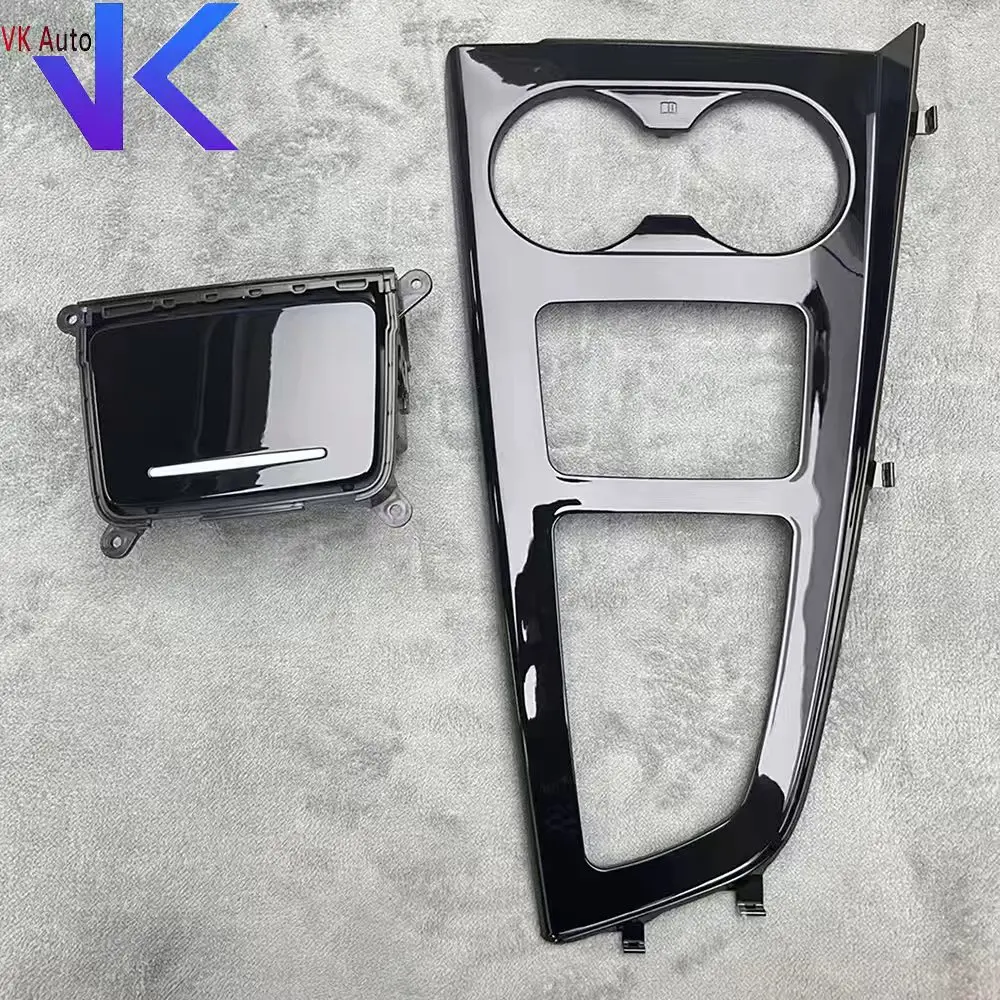 

For Audi A4 B9 Control Gear Shift Panel Storage Box Glossy Black Trim Panel