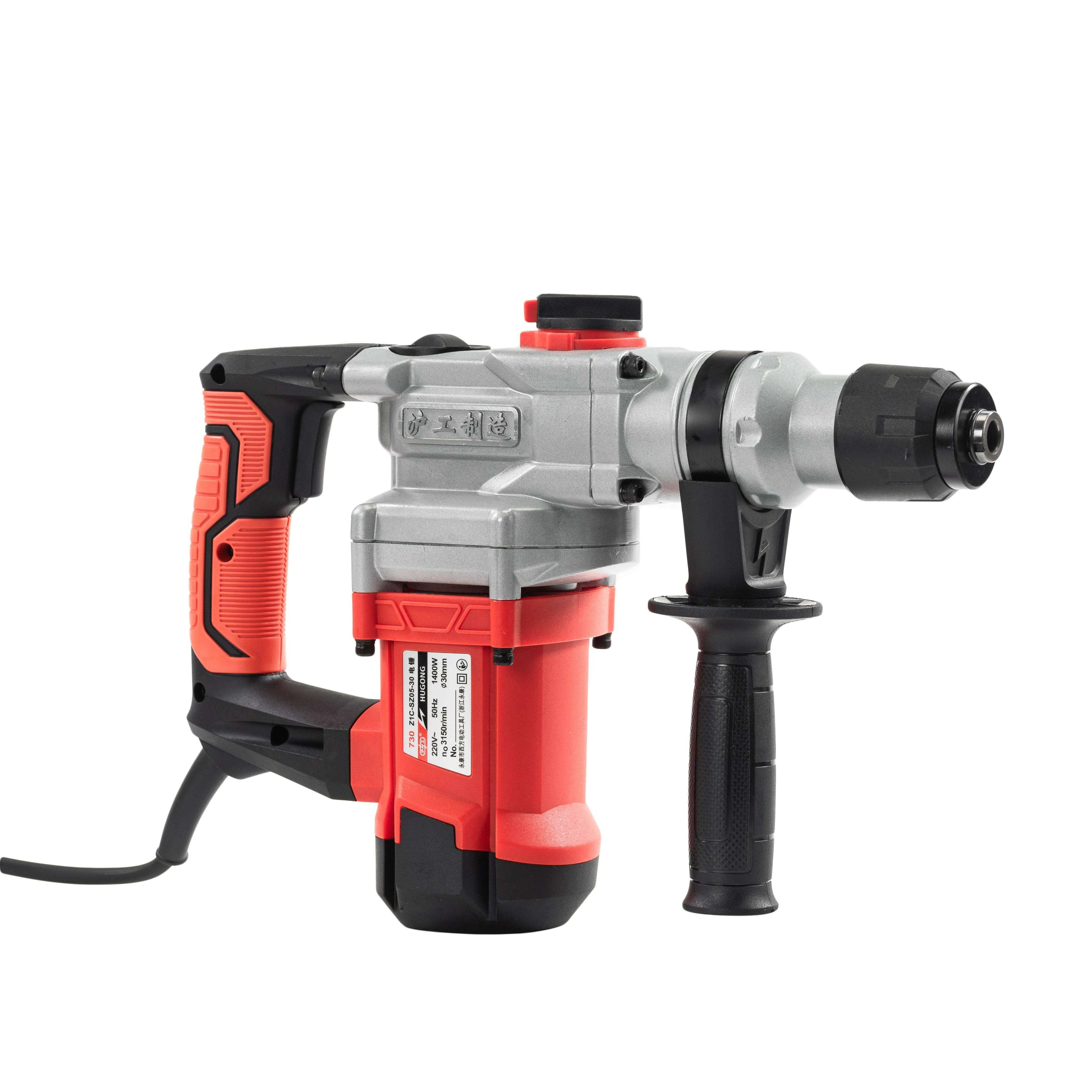 

Powerful 3150 Impact Frequency Electric Handheld Perforator Power Tools Rotary Hammer Demolition Drills