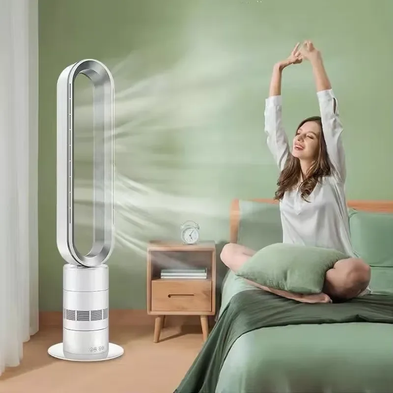 for Bladeless Tower  Motor 30W Energy Saving Silent Low Noise 3 Speeds  Control Timer for  Home Office