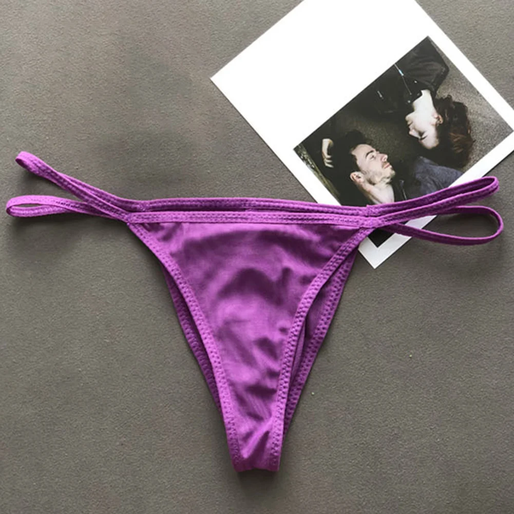 ملابس داخلية رفيعة للرجال باللون الأحمر مثيرة شفافة من خلال سلسلة G متوسط الحجم تناسب تصميم الحقيبة الانتفاخية نمط غير رسمي للاستخدام اليومي #4