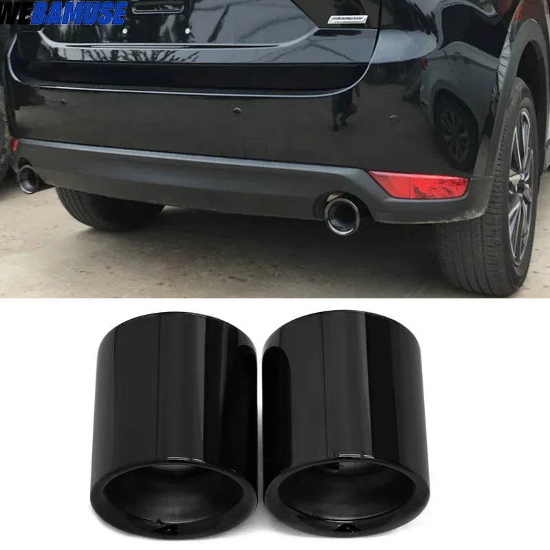 Verdickter Auspuff für Mazda CX-5 CX 5 CX5 CX4 CX3 KF 2013-2022 Upgrade Edelstahl-Auspuffanlage