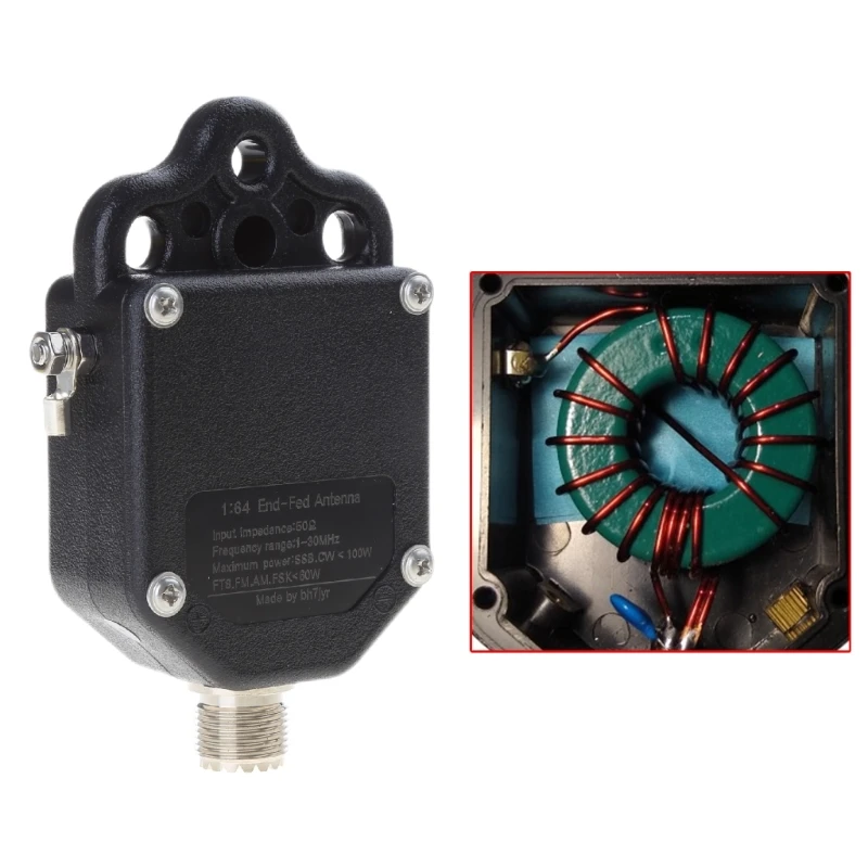 2023 New 1:64 Barron 4-Bands 8-Bands End-fed Antenna Frequency Ranges 1~30Mhz Power 100W Small Shortwaves Antenna