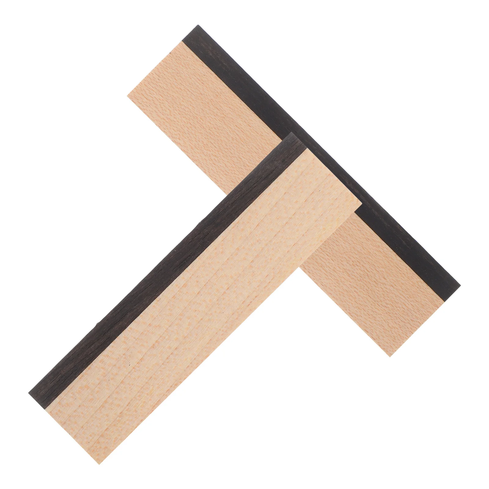 

Wooden Guitar Bridge Saddle 7*1.93*0.32M Unslotted Quarter Sawn Hard Maple Ebony Top For Dobro Resophonic Instrument Part