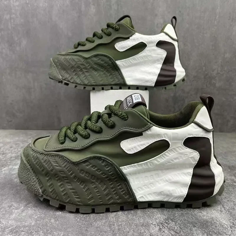 Exquisite Men's Sneakers Fashion Personality Simple and Versatile Youth Casual Shoes Comfortable Durable Running Sports Shoes