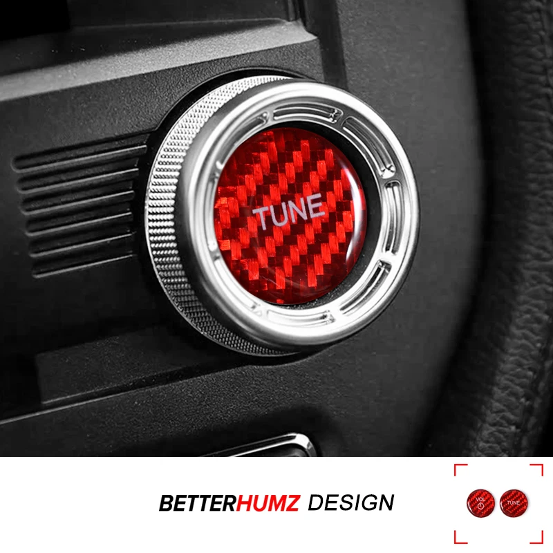 Para ford mustang gt 2015-2023 console central de fibra de carbono multimídia guarnição adesivo capa decoração interior do carro acessórios de ajuste