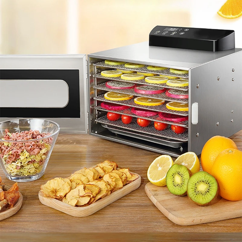 Miếng Dán Cường Lực ITOP Thương Mại Thực Phẩm Dehydrator Thép Không Gỉ Máy Sấy Điện Máy Sấy Hoa Quả Máy Sấy Khô Hoa Quả Thịt Quả Dehydrators