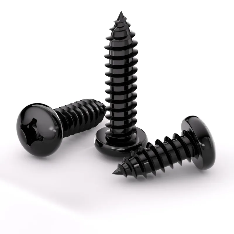 10 قطع M4 مكبر صوت متقاطع أسود ذاتي التنصت على الخشب الحبوب سداسية برغي صوت ذاتي التنصت