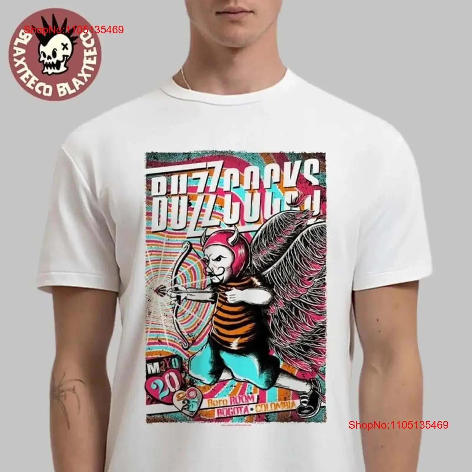 Buzzcocks May 20 2025 Bogota Boro Room Size S 5XL T Shirt vintage Washed Breathable Soft Casual Stylish graphic Comfortable