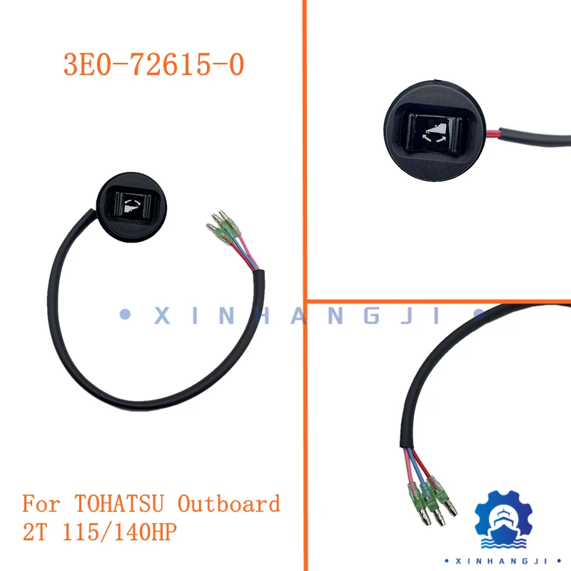 

3E0-72615-0 Ptt Switch Assy For TOHATSU Outboard Motor 2-stroke 115HP 140HP 3E0-72615 Power Trim & Tilt Boat accessories