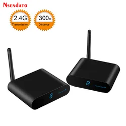 Measy AV230 2.4G Wireless AV Transmitter Receiver Audio Video SD TV AV Signal Sender receiver Go Through Wall 300M / 1000FT