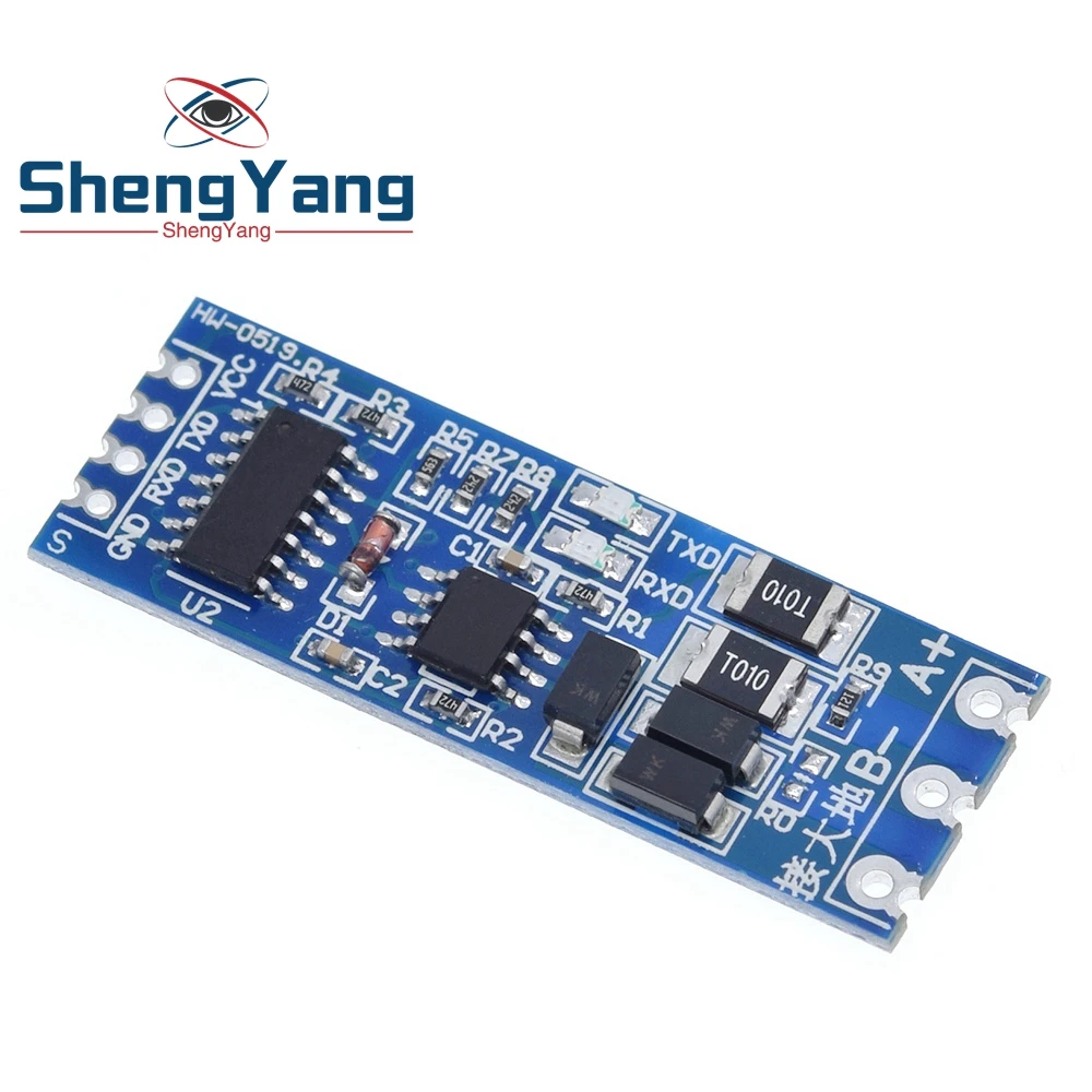 TTL Turn To RS485 Module 485 To Serial UART Level Mutual Conversion Hardware Automatic Flow Control Power Supply Module 3.3V 5V