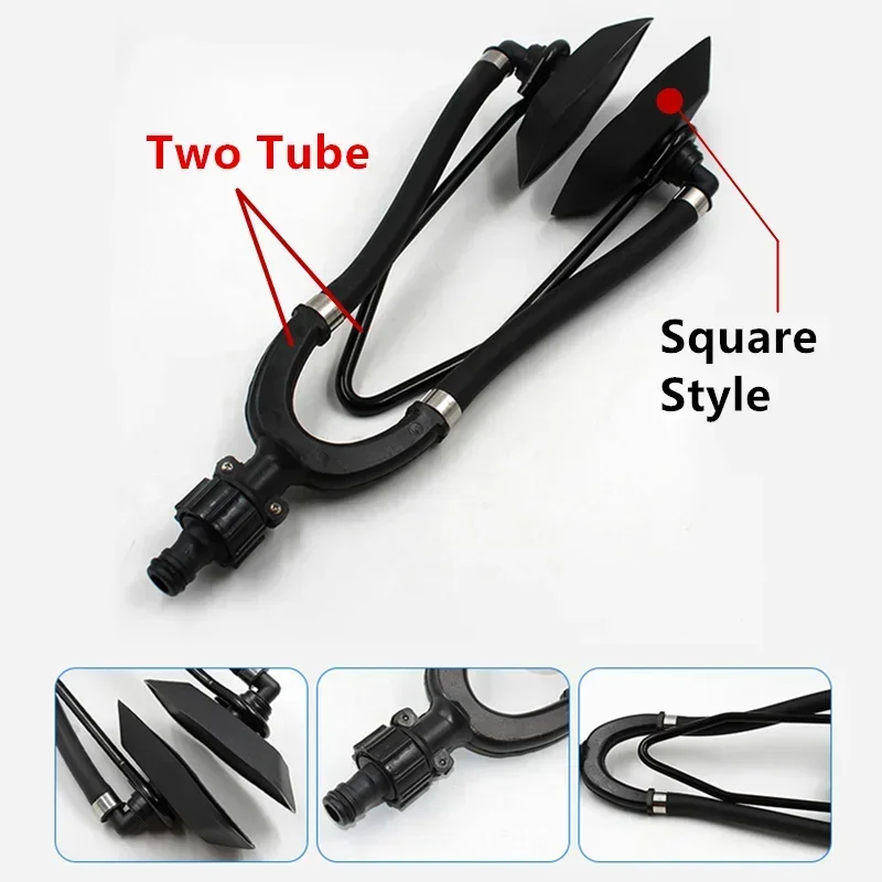 

JayCreer Универсальный подвесной двигатель с двойной подачей, промывочная машина для воды, круглые чашки-наушники для морской лодки