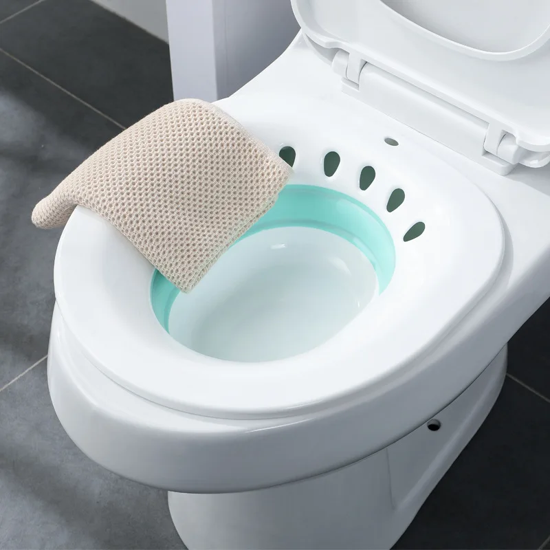 Folding Portable Bidet Maternity Self-Cleaning Private Parts Buttock Rinse Perineal Soak Bath Hemorrhoid Treatment Bidet