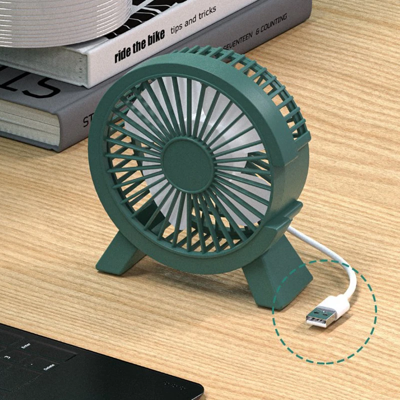 Portable Mini Hand Clip Fan USB Charging Quiet Desktop Electric Fan High Quality Student Dormitory Small Cooling Ventilador Fans