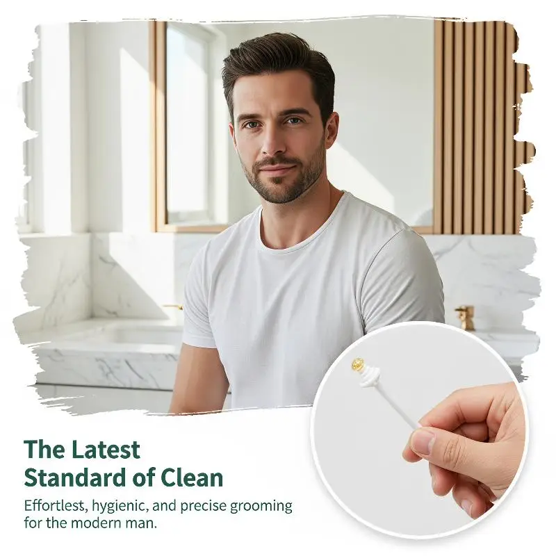 Nose Wax Sticks 20PCS Painless Nose Hair Removal Applicators Lightweight Portable for Holiday Travel Use Men Women