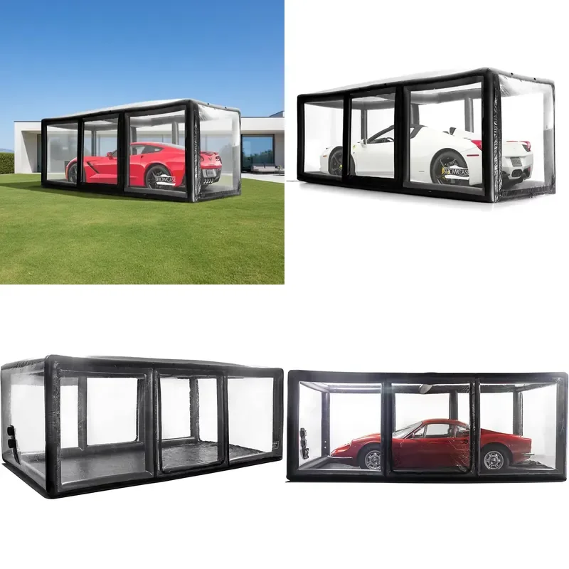 2026 Custom Inflatable Car Cover Frame Durable Popular Style for Outdoor Private Car