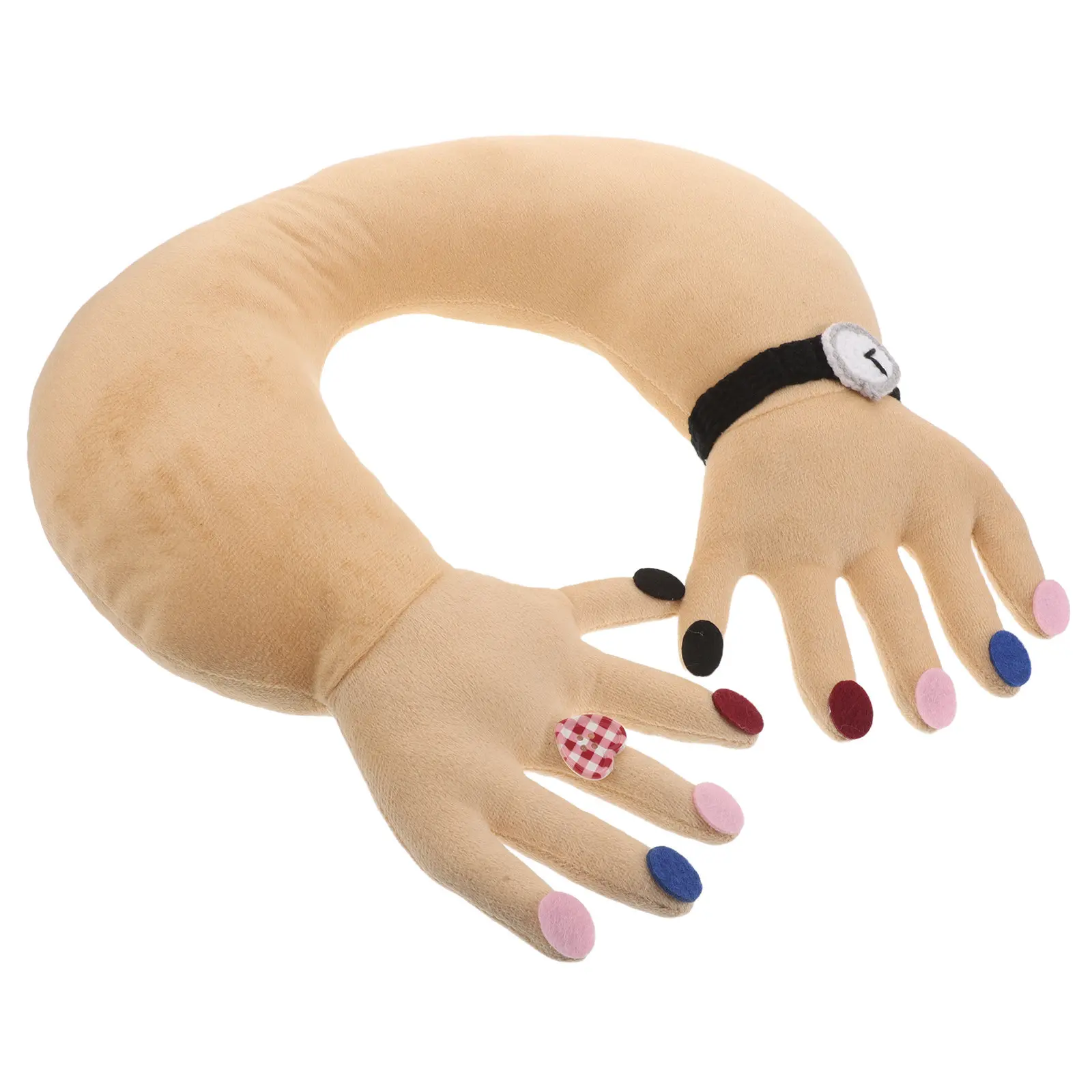shaped-neck-pillow-hand-shaped-travel-pillow-airplane-car-nap-ergonomic-support-funny-sleep-cushion-portable-travel