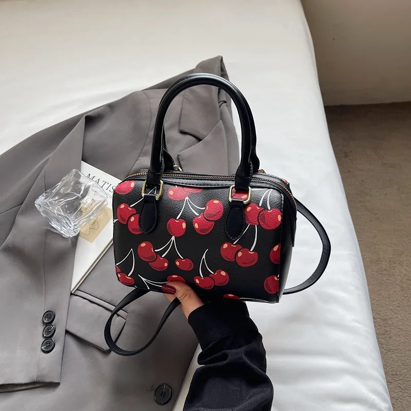 ​ ​ Chic 2025 Nuova borsa tote da donna con stampa floreale, borsa a tracolla di grande capacità, borsa a tracolla stile dolce per lavoro e appuntamenti