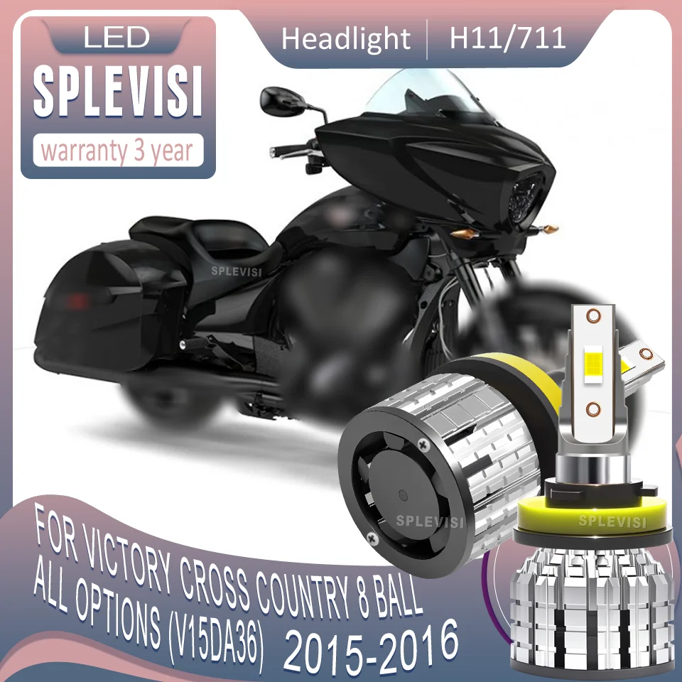 

Durable Structure for Long Service Life motorcycle Headlight For Victory CROSS COUNTRY 8 BALL ALL OPTIONS (V15DA36) 2015 2016