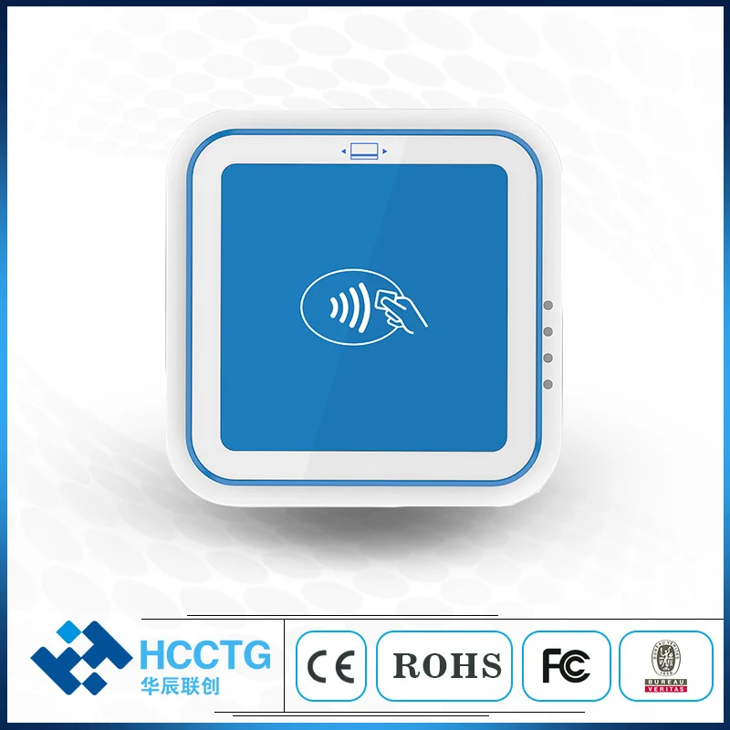 Bluetooth mobile card reader EMV Visa Master card payment three in one machine POS IC card reader skimmer I9