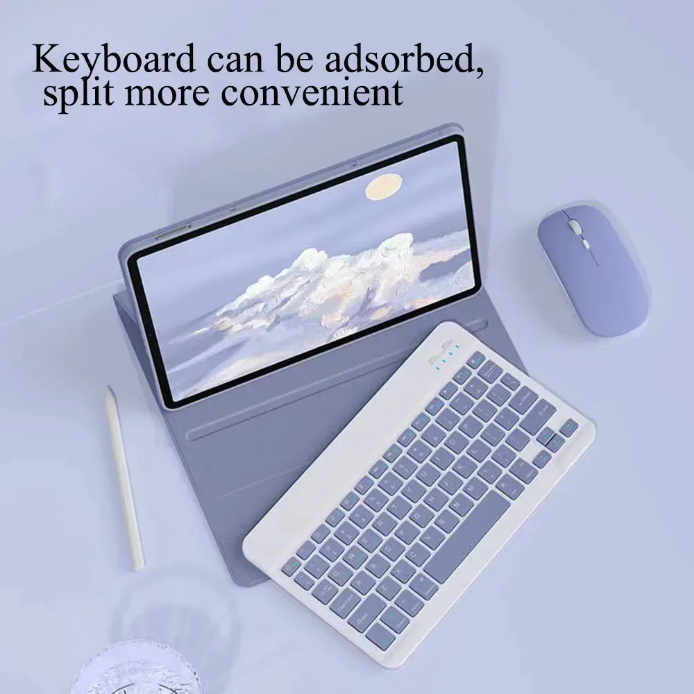 Case with Keyboard Case For Xiaomi Redmi Pad Pro 12.1 inch Detachable Keyboard Cover for Redmi Pad Pro 12.1