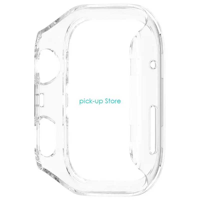 Case PC semi encerrada Q5WA para ajuste reloj 4 bordes protecciones cubren diseño liviano opción color múltiple