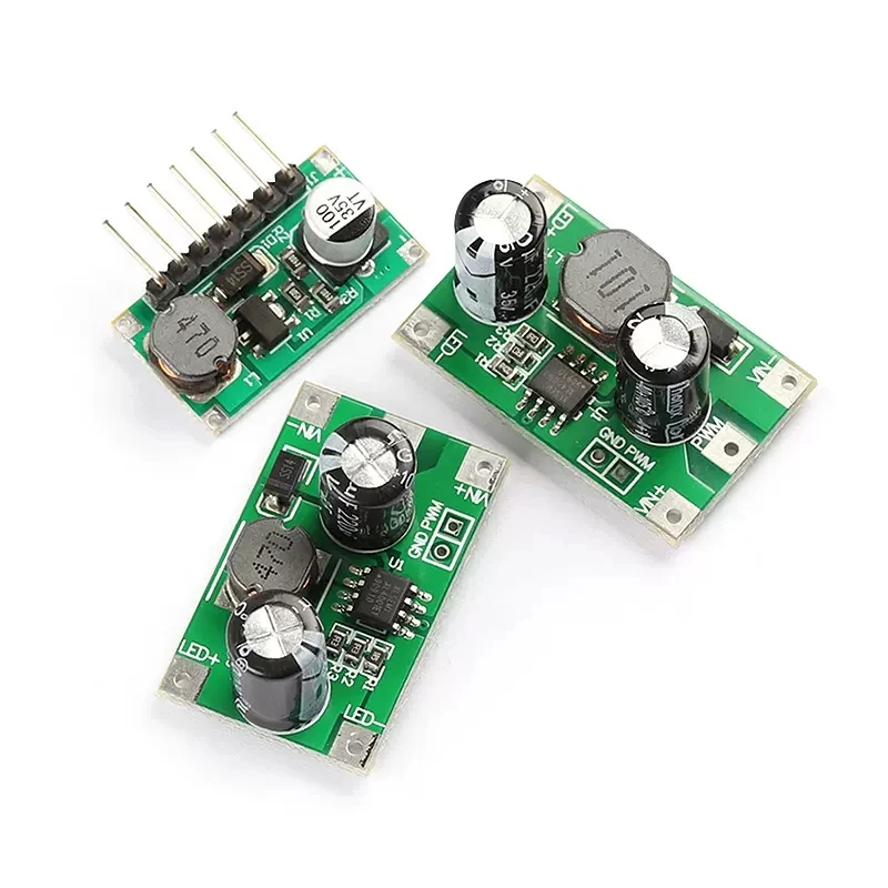 1\\5PCS 3W 5-35V LED Driver 700mA PWM Dimming DC to DC Step-down Constant Current