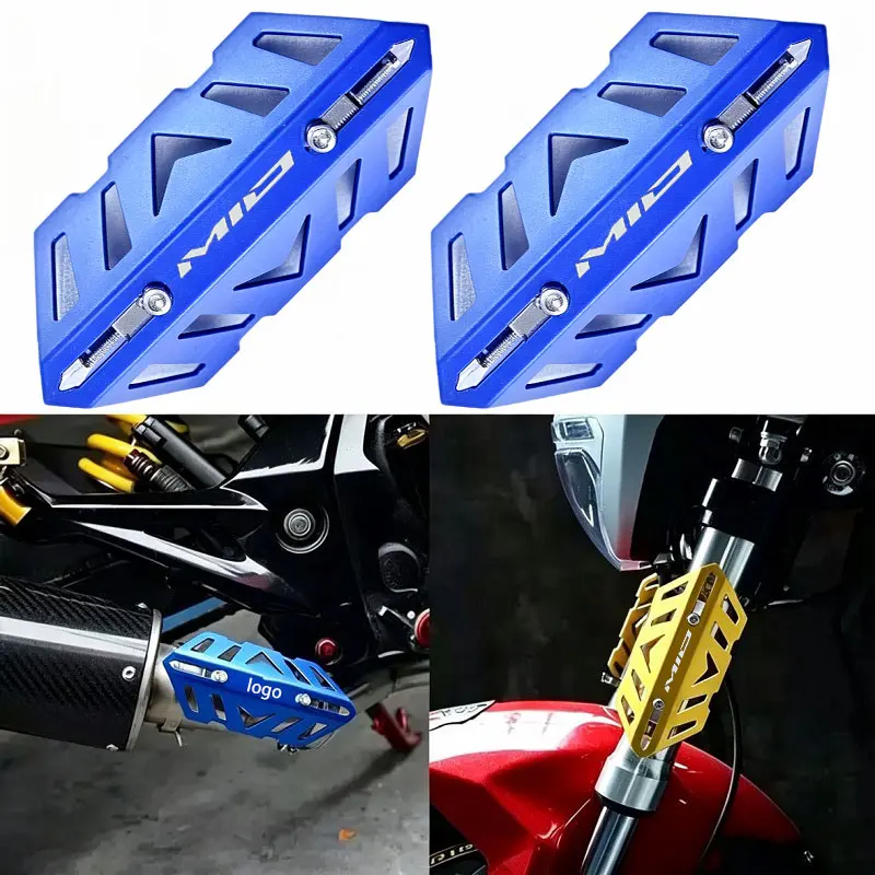 Couvercle de protection de fourche avant de moto, pour Yamaha Mio125/Mio M3/Mio Z/Soul Gt/Fino/X-Ride/Beat Fi/Xrm125 Fi/Mio