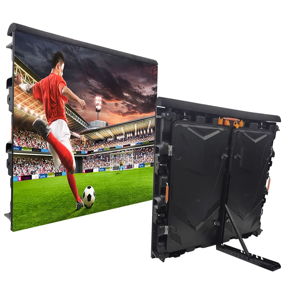 HD Football Basketball Stadium Led Screen  IP65 P6 P8 P10 Large Outdoor Full Color Led Perimeter Display 960*960mm