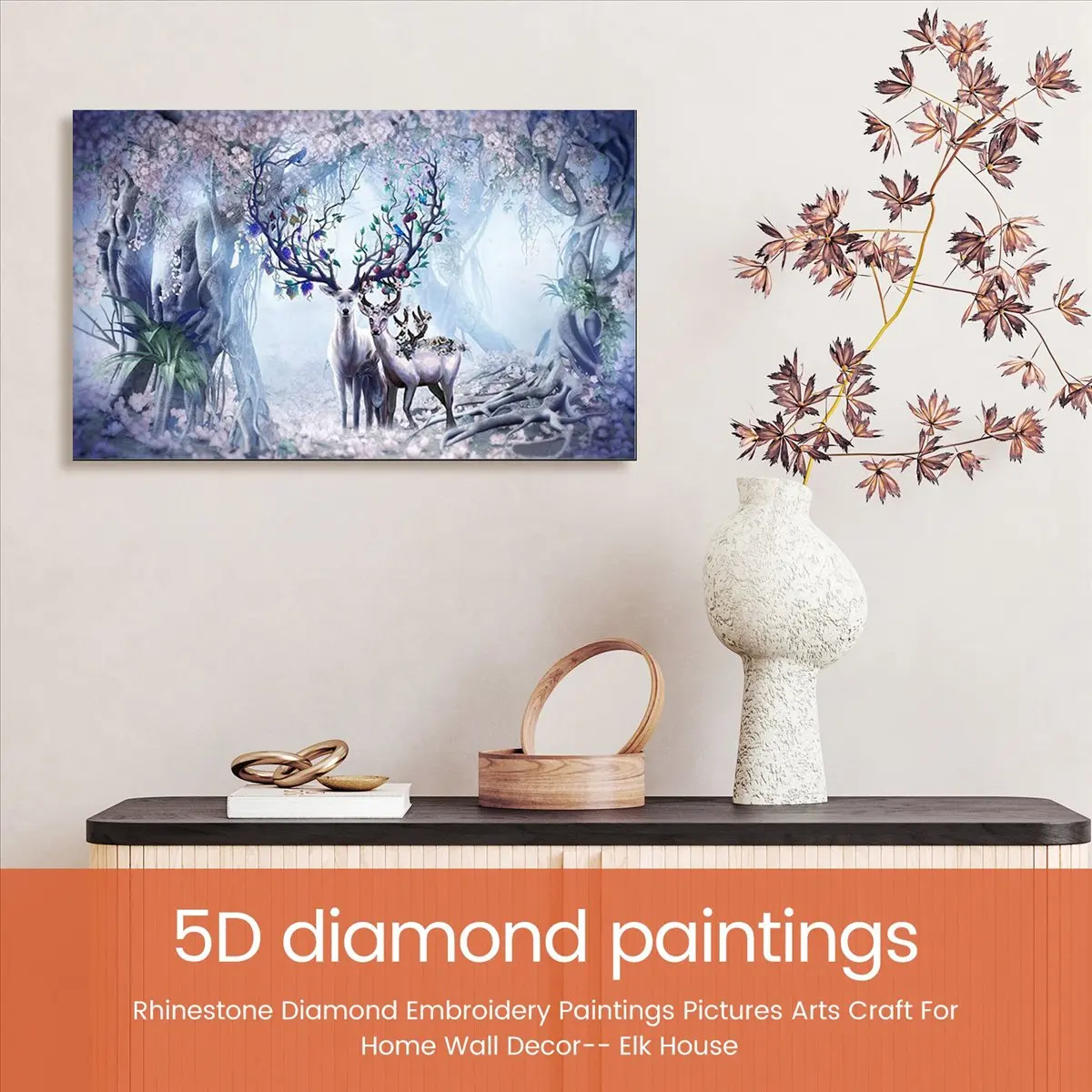 2026 Trend-Diy 5D Painting, Rhinestone Embroidery Paintings Pictures Arts Craft For Home Wall Decor-- House
