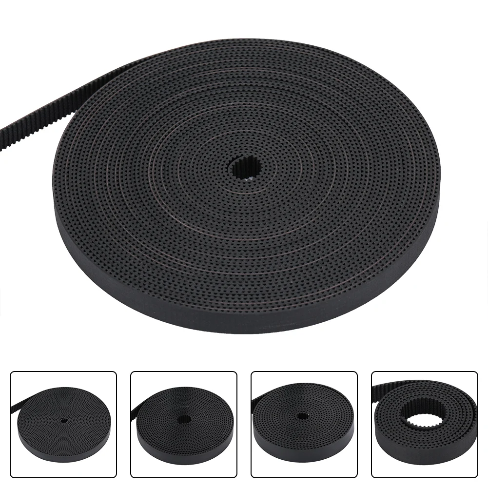 3D Printer Synchronous Belt Rubber Synchronous Belt 10mm Width 2GT Rubber Synchronous Timing Belt for 3D Printer Timing Belt