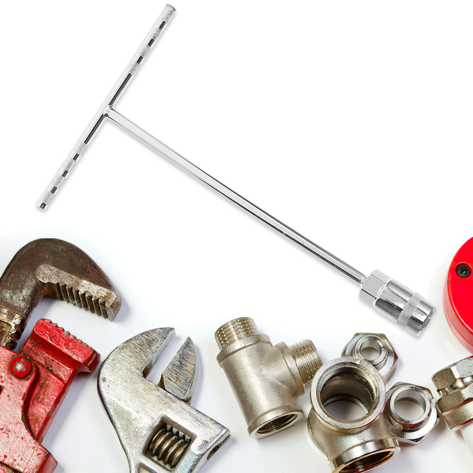 

1pcs T Handle Socket Set Portable Metal Repair Tool For Home Auto Maintenance T Handle Wrench Socket Wrenches Metal Wrench