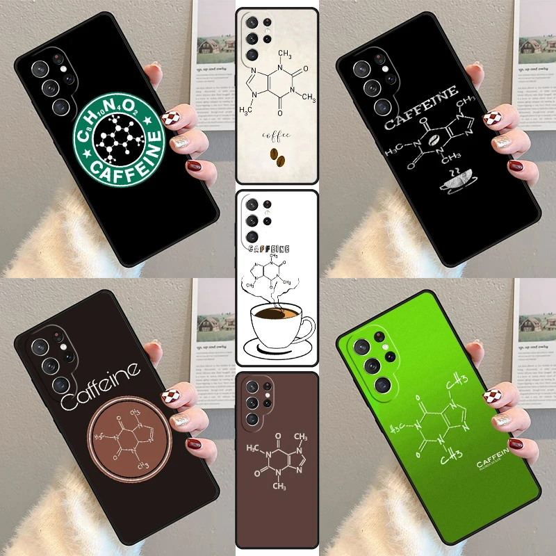 

Чехол для телефона «Наука Химия Кофеин» для Samsung Galaxy S23 S21 S20 FE S24 S22 Ultra Note20 S10 S9 S8 Plus, силиконовый чехол