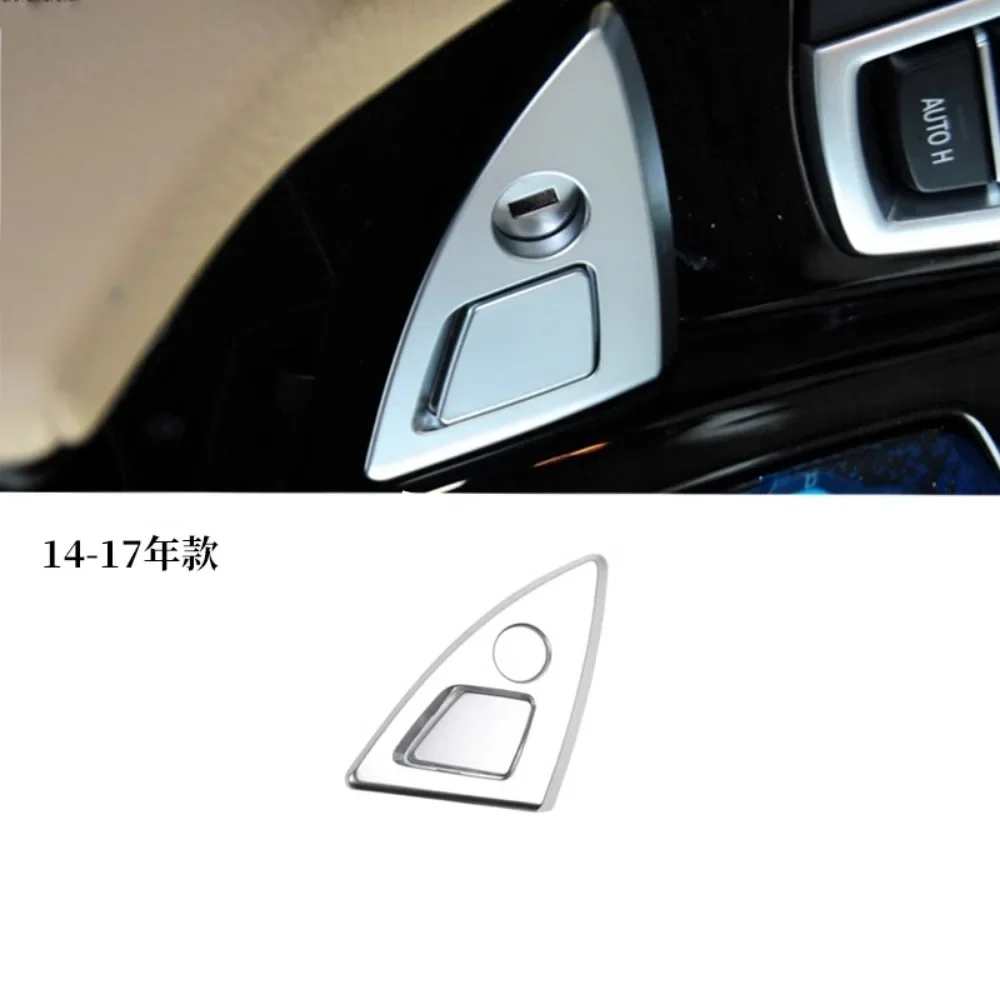 For BMW 5 Series 520 523 525 530li Central Control Glove Box Switch Knob Decorative Panel 1pcs