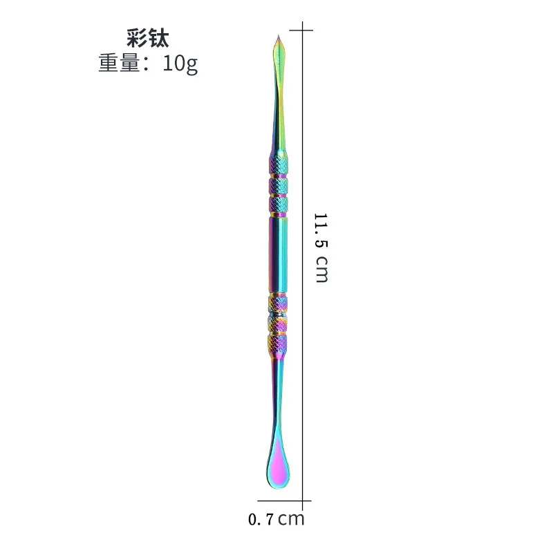 Pottery Stainless Steel Eight-piece Double-ended Can Also Be Used As Smoke Cream Spoon DIY Candle Clay Sculpture Carving Tool
