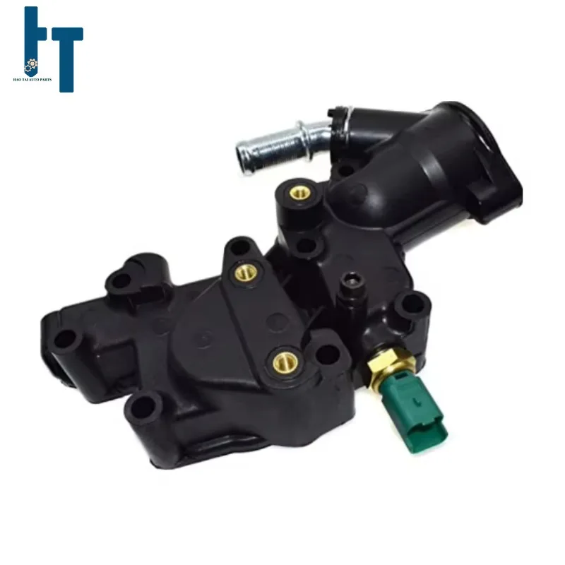 

9654775080 1336Y8 Car Engine Coolant Thermostat Housing + Sensor for Citroen BX C15 C3 Peugeot 1007 205 206 207