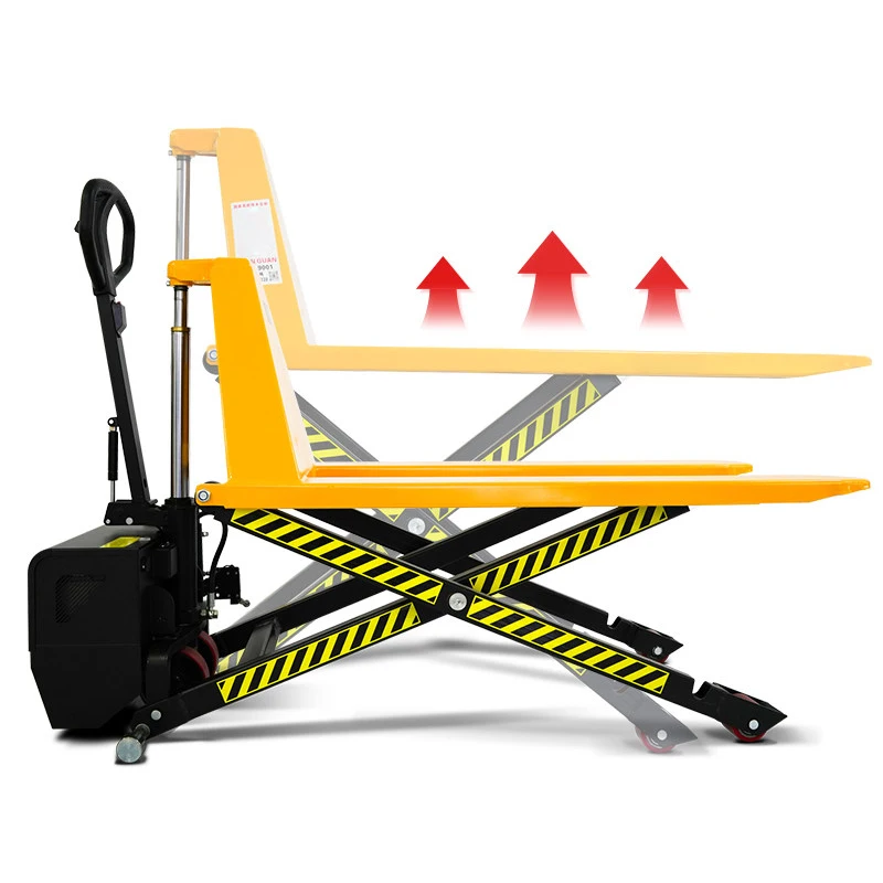 Electric High-Lift Pallet Truck, High-Lift Forklift, 1-Ton Hydraulic Scissor Lift, 1.5-Ton Loading and Unloading Tru(Customized) view 5