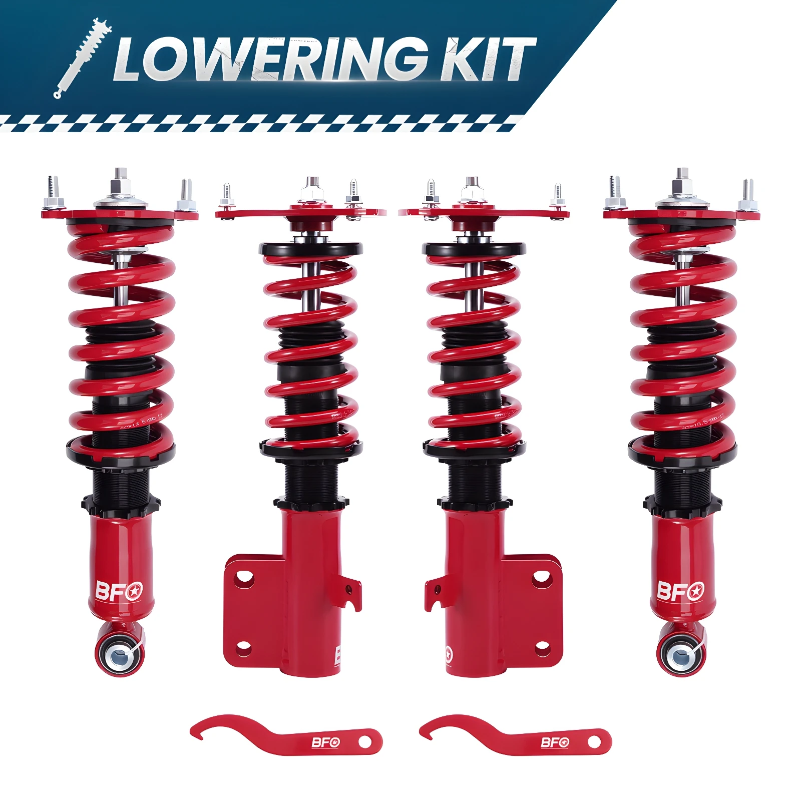 

BFO Adjustable Coilovers Suspension Lowering Kit for Subaru Legacy 2005-2009