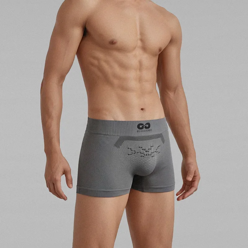 Roupa íntima de ciclismo masculina, meia-calça de compressão, shorts de ciclismo respiráveis ao ar livre, shorts boxer confortáveis, roupa íntima masculina