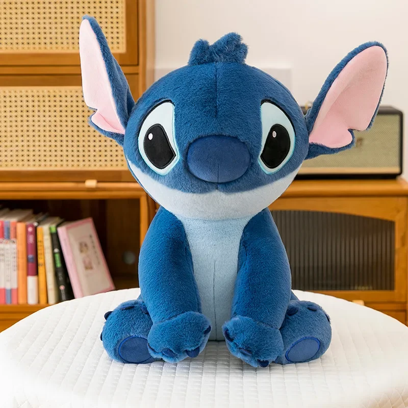 

Disney Lilo & Stitch плюшевые игрушки Kawaii аниме плюшевая кукла новый стежок мягкие подушки 30-80 см рождественские подарки для детей
