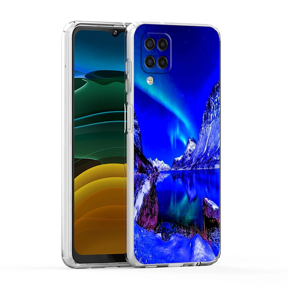 Beautiful northern lights Case for Samsung A13 A15 A25 A35 A51 A55 A71 A21S A11 A12 A31 A52 A41 A23 A53 A73 A32 5G A05s Cover